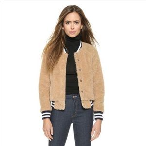 Mother Letterman Snap Jacket Size S CL
